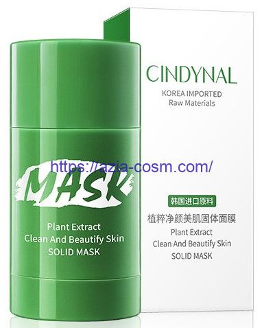 Cindynal Green Tea & Centella Purifying Solid Mask Stick(59425)