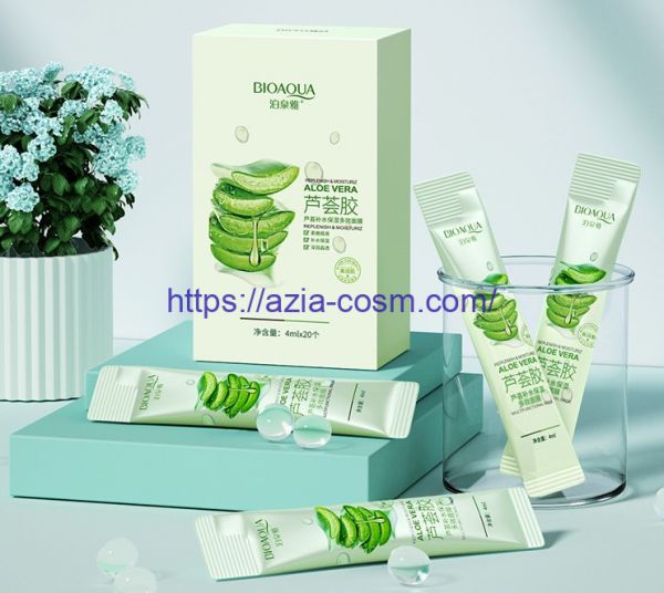 Bioaqua Multi-Effective Refreshing Mask with Aloe Vera and Witch Hazel Extracts(90706)